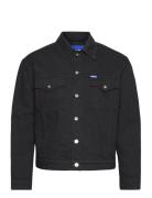 Dex Jakke Denimjakke Black HUGO BLUE