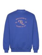 All City Sweatshirt Tops Sweatshirts & Hoodies Sweatshirts Blue Makia