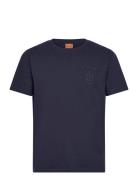 Mmgtodd Ss Tee Tops T-Kortærmet Skjorte Navy Mos Mosh Gallery