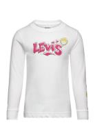 Levi's® Sprayed Logo Long Sleeve Tee Tops T-shirts Long-sleeved T-Skjo...