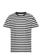 Ola Junior Chrome Badge T-Shirt Gots Tops T-Kortærmet Skjorte Multi/pa...