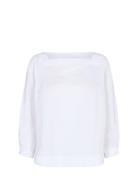 Nurosa Blouse Tops Blouses Long-sleeved White Nümph