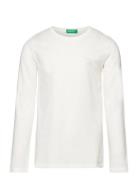 Long Sleeves T-Shirt Tops T-shirts Long-sleeved T-Skjorte White United...