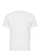 Panos Emporio Bamboo/Cotton Tee Crew Tops T-Kortærmet Skjorte White Pa...