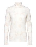 Vilina Unikko Tops Knitwear Turtleneck Cream Marimekko