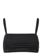 Swim Alba Bandeau Swimwear Bikinis Bikini Tops Bandeau Bikinitops Blac...