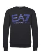 Sweatshirts Tops Sweatshirts & Hoodies Sweatshirts Black EA7