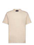 Combed Jersey Thorbjørn B Tee Tops T-Kortærmet Skjorte Beige Mads Nørg...