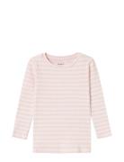 Nmfsuraja Xsl Ls Top Noos Tops T-shirts Long-sleeved T-Skjorte Pink Na...