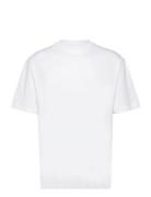 Monologo Graphic Over D Tee Tops T-Kortærmet Skjorte White Calvin Klei...