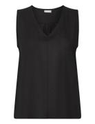 Frjuna Top 1 Tops T-shirts & Tops Sleeveless Black Fransa