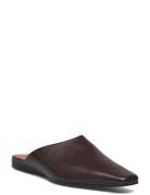 Wioletta Shoes Mules & Slip-ins Flat Mules Brown VAGABOND