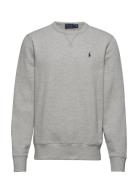 Rl Fleece-Lsl-Knt Designers Sweatshirts & Hoodies Sweatshirts Grey Pol...