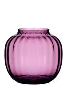 Primula Vase H12,5 Home Decoration Vases Small Vases Purple Holmegaard