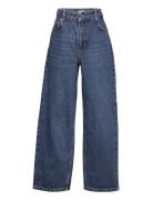 Grgiant Dark Blue Bottoms Jeans Wide Jeans Blue Grunt