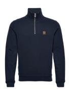 Belstaff Quarter Zip Sweatshirt Black Designers Sweatshirts & Hoodies ...