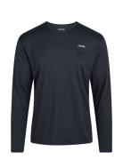 Men L/S Sports Tee Sport T-Langærmet Skjorte Navy ZEBDIA