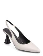 Rebecca Sling 70-N Shoes Heels Pumps Sling Backs White HUGO