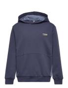 Hmlglen Hoodie Sport Sweatshirts & Hoodies Hoodies Navy Hummel