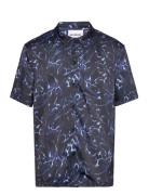 Chrome Tribal Printed Summer Shirt Designers Shirts Short-sleeved Navy...