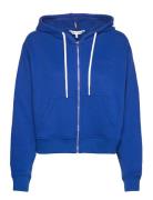 Reg Hilfiger Fr-Terry Zip Hoodie Tops Sweatshirts & Hoodies Hoodies Bl...