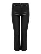 Caraugusta Hw Straight Rock C Bjbox Bottoms Trousers Leather Leggings-...