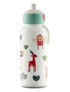 Drinking Bottle Pop-Up Home Kitchen Water Bottles White Mepal