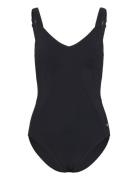 W Vertigo Piece R Black Sport Swimsuits Black Arena