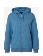 Chloe Zip Hood Tops Sweatshirts & Hoodies Hoodies Blue Lexington Cloth...