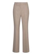 Oliviafv Bottoms Trousers Slim Fit Trousers Brown FIVEUNITS