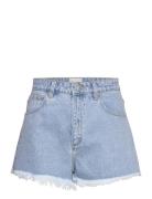 A High Relaxed Short Esmeralda Bottoms Shorts Denim Shorts Blue ABRAND