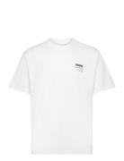 Wbbaine State Tee Designers T-Kortærmet Skjorte White Woodbird