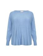 Wa-Samanda Tops Knitwear Jumpers Blue Wasabiconcept