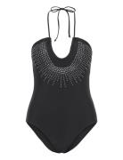 Girona Swimsuit Badedragt Badetøj Black Missya