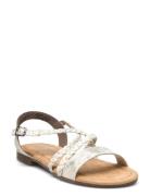 65264-60 Flade Sandaler Beige Rieker