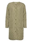 Kristasz Jacket Quiltet Jakke Green Saint Tropez