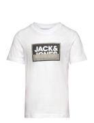 Jcologan Ss24/25 Tee Ss Crew Neck Ss Jnr Tops T-Kortærmet Skjorte Whit...