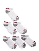 6Q-6Pk Quarter Sock Sokker Strømper White Levi's