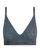 Unlined Bralette  Lingerie Bras & Tops Maternity Bras Navy Calvin Klei...