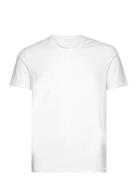 Bamboo Tee Tops T-Kortærmet Skjorte White Frank Dandy