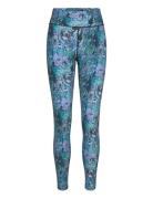 Vilde Running Tights Sport Running-training Tights Blue Kari Traa