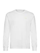 Institutional Ls Graphic Tee Tops T-Langærmet Skjorte White Calvin Kle...