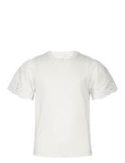 Vmemily Ss O-Neck Top Jrs Girl Noos Tops T-Kortærmet Skjorte White Ver...