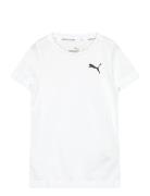 Active Small Logo Tee B Sport T-Kortærmet Skjorte White PUMA