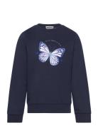 Sweatshirt With Butterfly Print Tops Sweatshirts & Hoodies Sweatshirts...