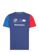 Bmw Mms Ess Logo Tee Sport T-Kortærmet Skjorte Blue PUMA Motorsport