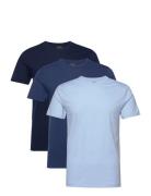 Bci Cotton-3Pk-Ucr Tops T-Kortærmet Skjorte Blue Polo Ralph Lauren Und...