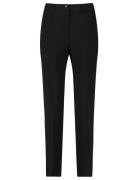 Pant Cropped Bottoms Trousers Straight Leg Black Gerry Weber