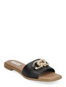 Gene Sandal Flade Sandaler Black Steve Madden