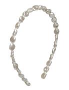 Aliceband Pearls 1 Row Accessories Headwear Headbands White Lindex